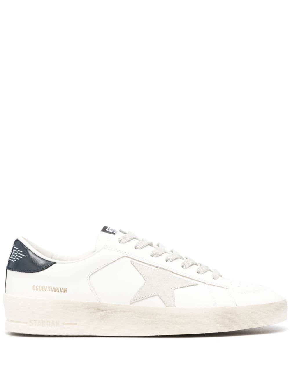 Golden Goose STARDAN LEATHER SNEAKERS Size US 12 / EU 45 - 1 Thumbnail