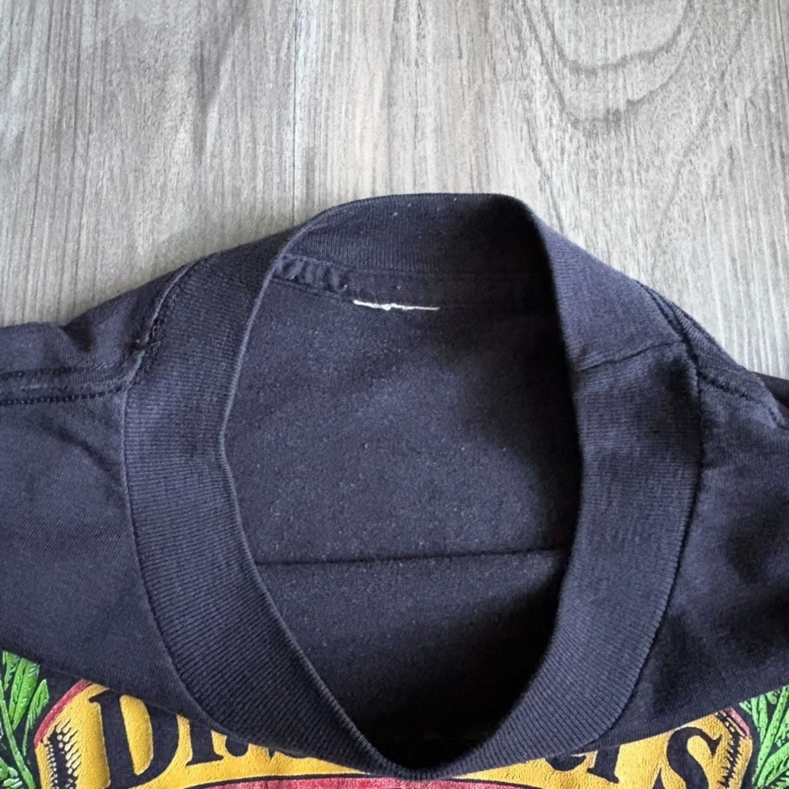 Vintage Vintage Paper Thin Burnout T-Shirt Men's Size L Black Size US L / EU 52-54 / 3 - 8 Thumbnail