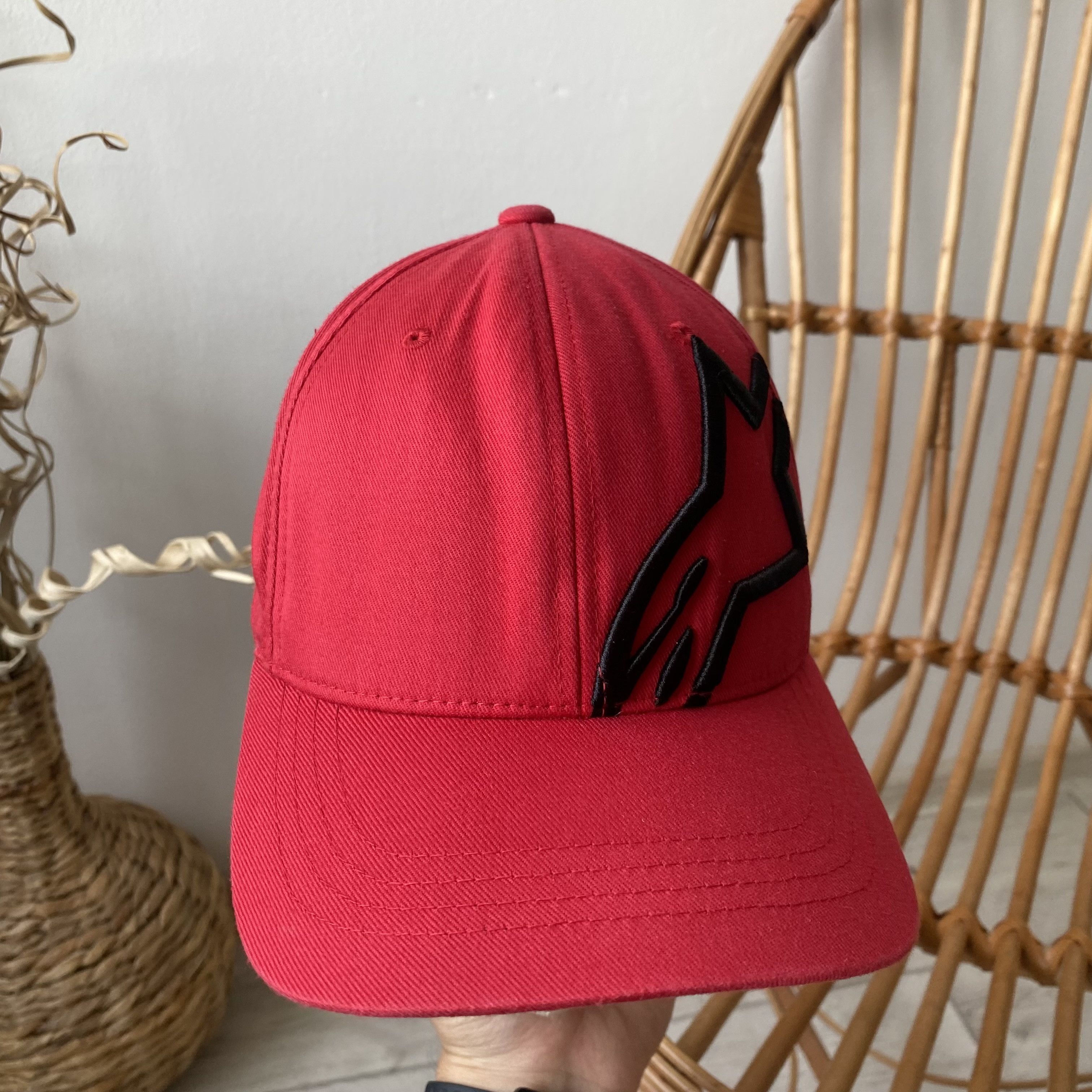 Alpinestars Vintage 00s Flexfit Alpinestars Cap Racing moto Size ONE SIZE - 4 Thumbnail