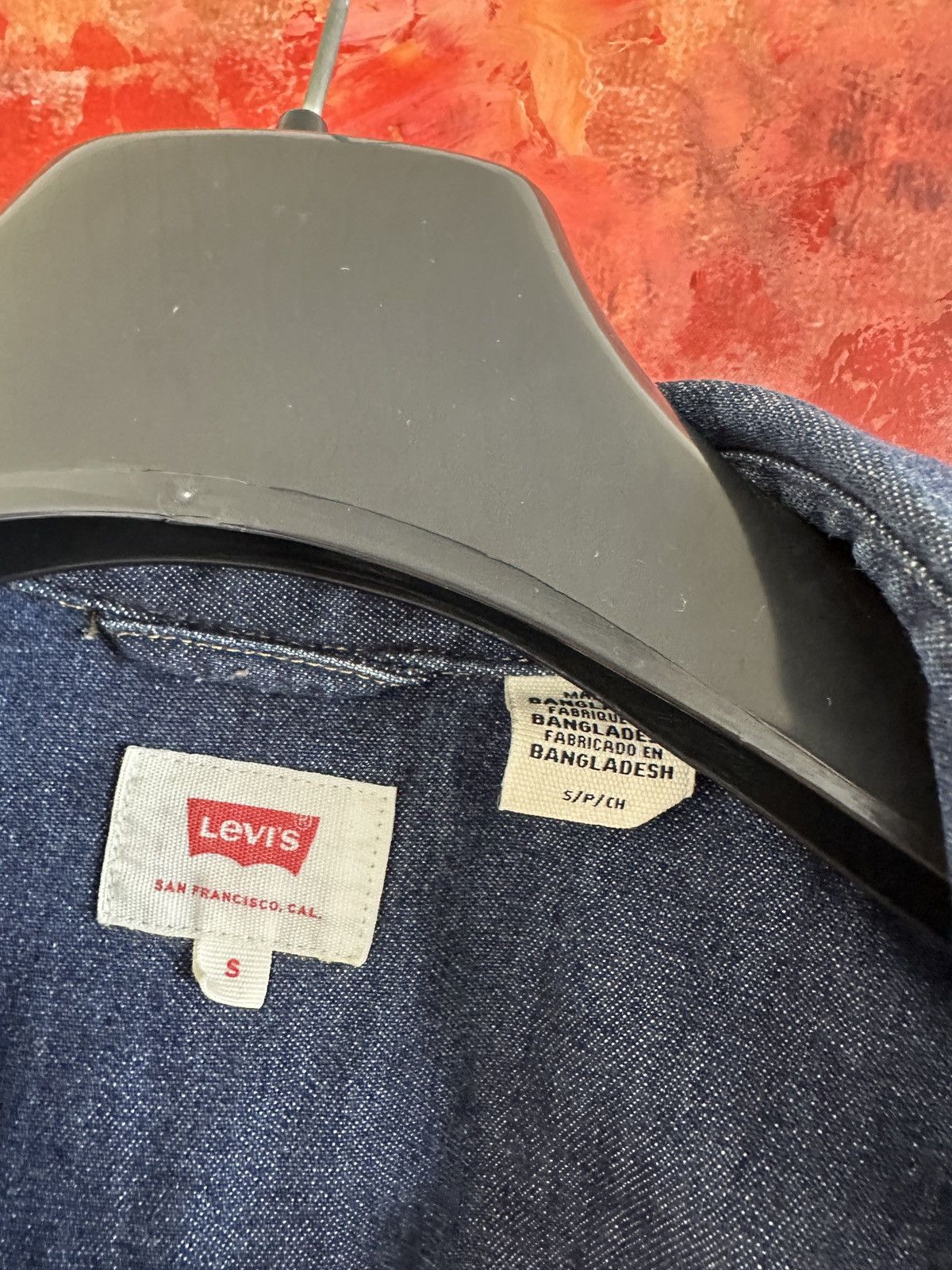 Levi's Levis Blue Denim Shirt Button Up Size S Size US S / EU 44-46 / 1 - 6 Thumbnail