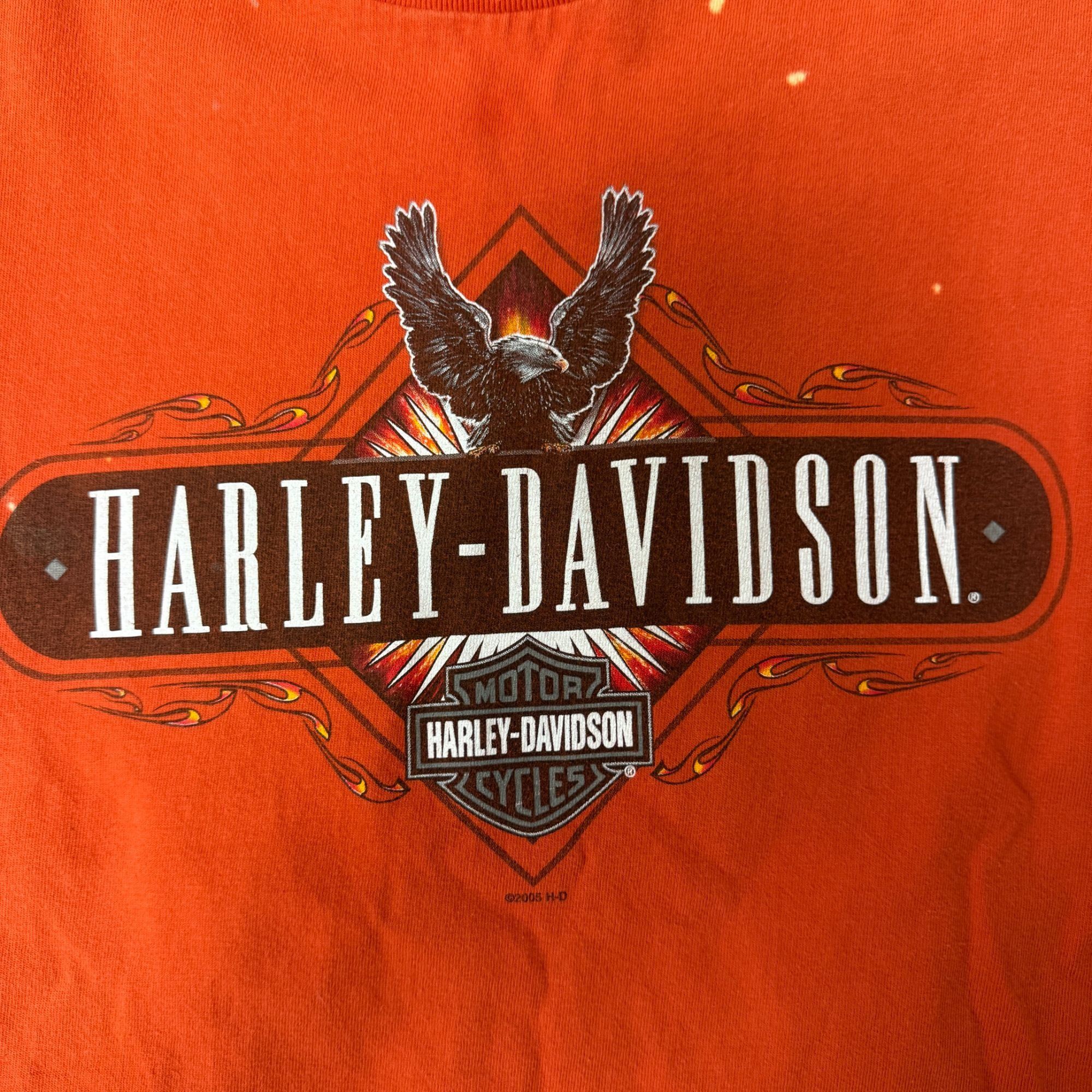 Harley Davidson H-D Motorcycle STREET RACER West PALM BEACH FL Biker Shirt Size US M / EU 48-50 / 2 - 5 Thumbnail