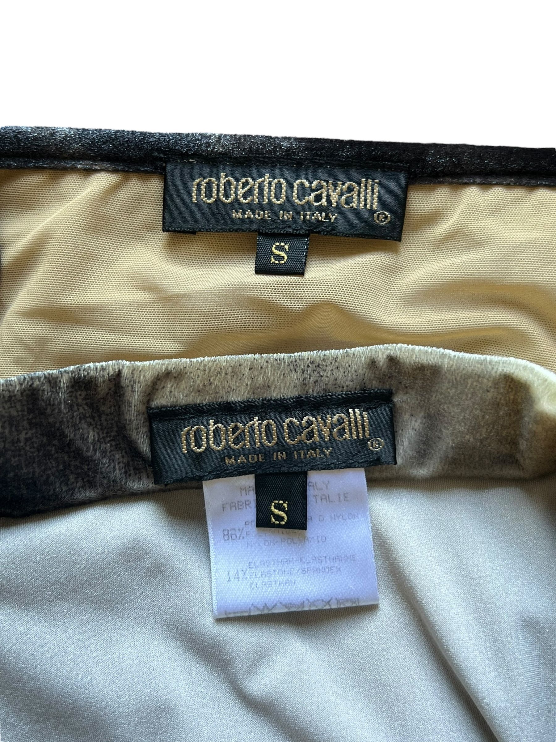 Roberto Cavalli Roberto Cavalli F/W 2000 Tiger Print Velvet Set Size S / US 4 / IT 40 - 8 Thumbnail