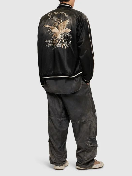 Maison MIHARA YASUHIRO o1mle0924 Souvenir Jacket in Black Size US M / EU 48-50 / 2 - 2 Thumbnail