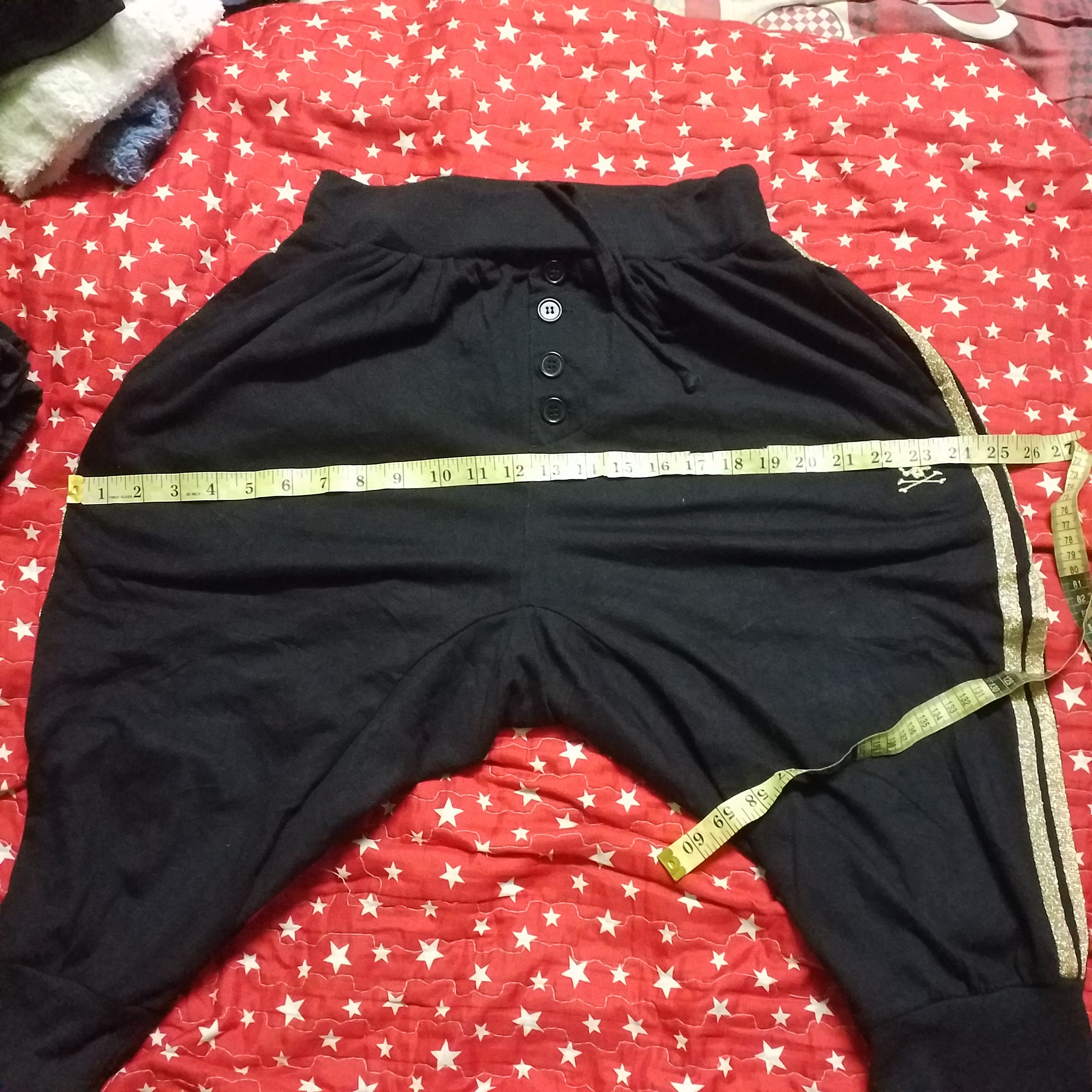 Other ballon pant skull with line gold size M 26 to 38 inch Size 38" / US 16 / IT 52 - 6 Thumbnail