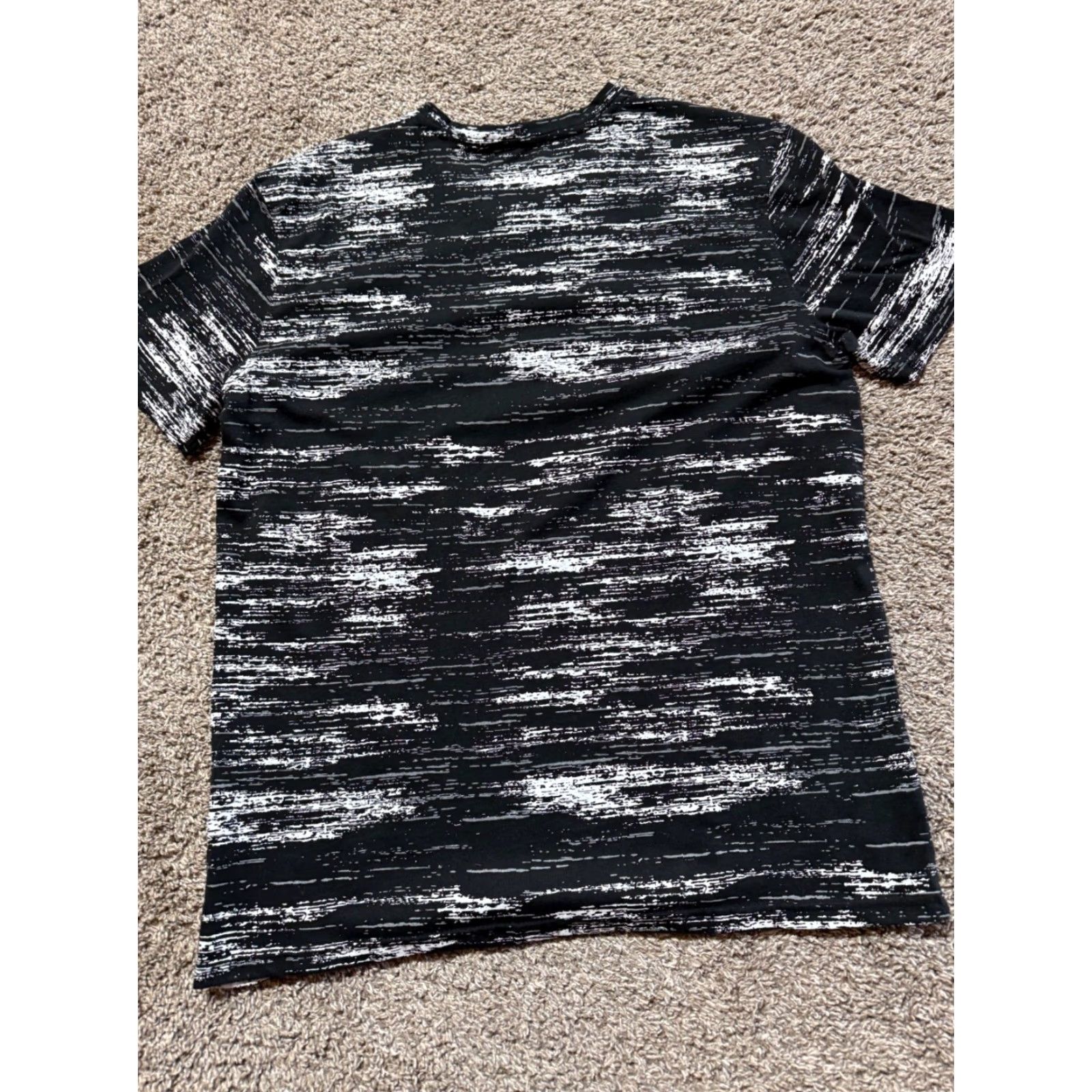 Vintage Brooklyn Mens Shirt Slim Fit Black Poly Cotton Blend Stretch T-Shirt L Size Size US L / EU 52-54 / 3 - 7 Thumbnail