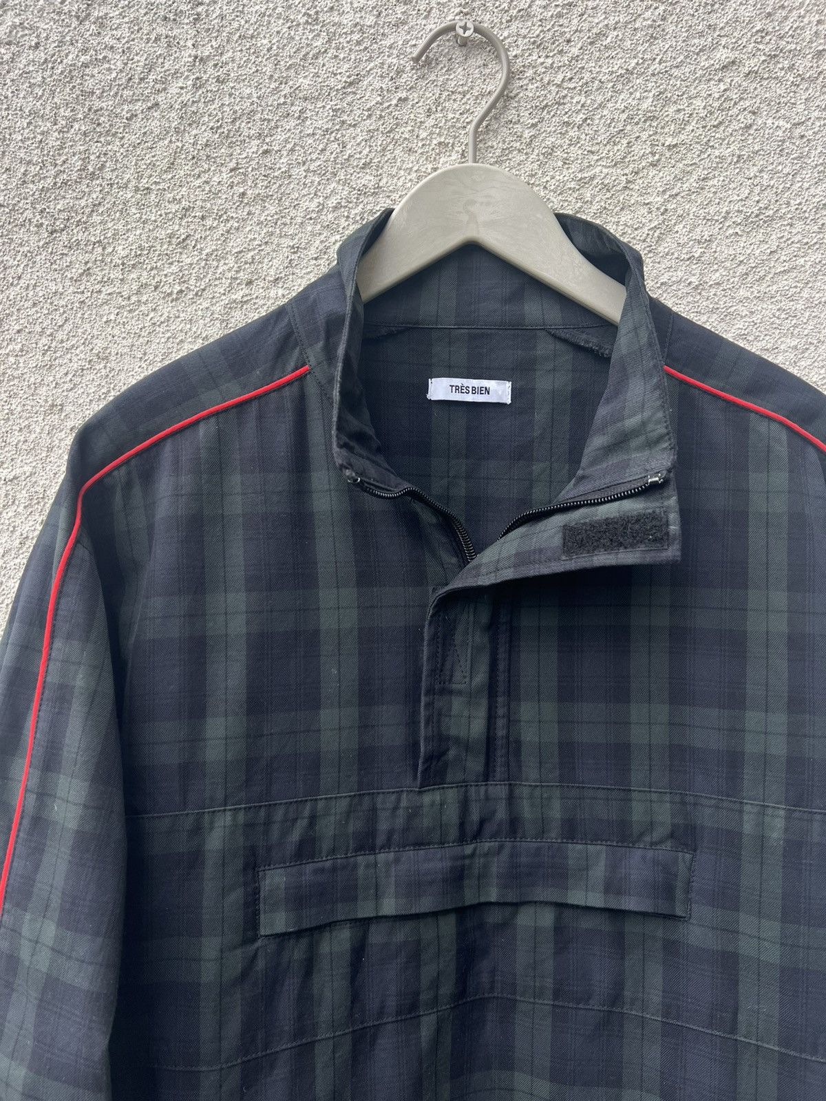 Tres Bien Très Bien Black Watch Tartan Popover Jacket Nylon 48 Size US M / EU 48-50 / 2 - 3 Thumbnail
