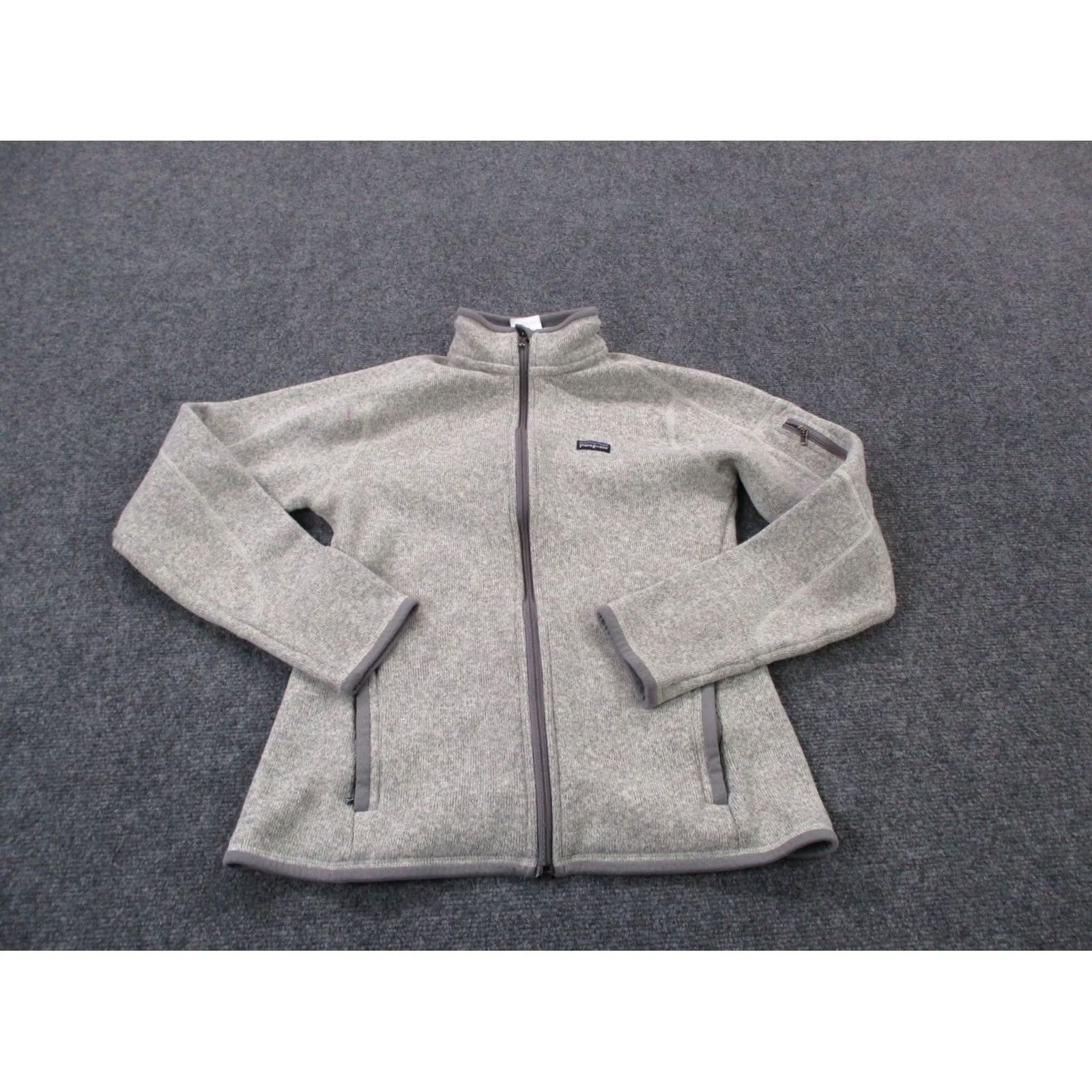 Patagonia Patagonia Jacket Womens S Gray Fleece Windbreaker Zip Full Zip Pockets Outdoor 90s-Theme Mens Womens Girls Boys Size S / US 4 / IT 40 - 2 Thumbnail