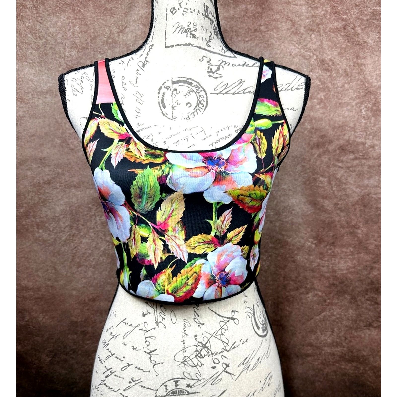 Clover Canyon Clover Canyon Reversible Botanical Wave Crop top - size M Size M / US 6-8 / IT 42-44 - 4 Thumbnail