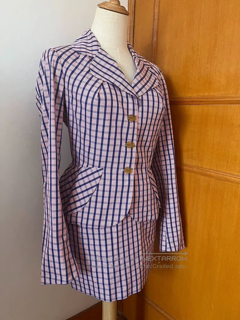 Vivienne Westwood Vivienne Westwood Plaid Suit Set Size M / US 6-8 / IT 42-44 - 2 Thumbnail