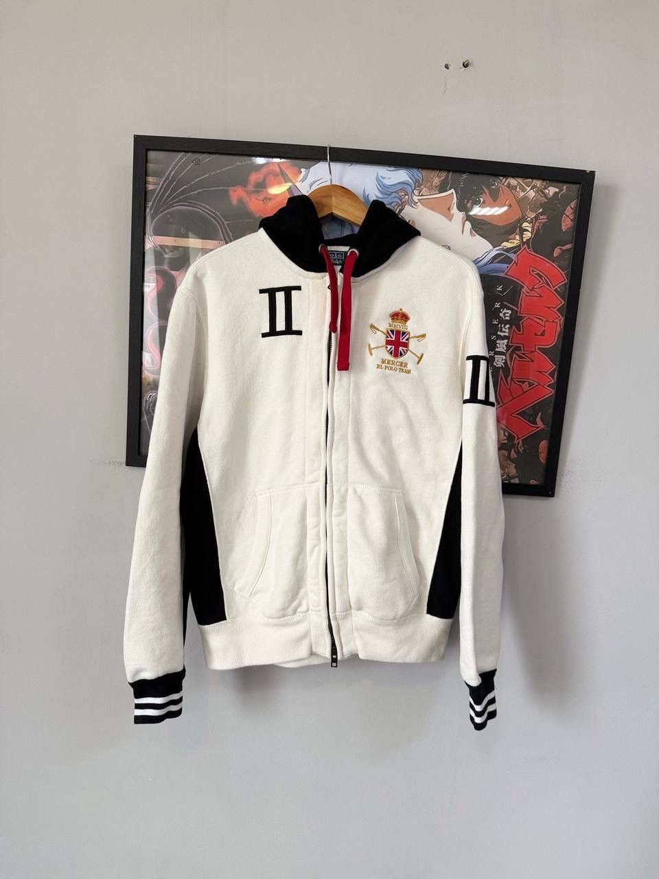Polo Ralph Lauren Vintage Polo Ralph Lauren Hoodie White Y2K cheef keef Size US M / EU 48-50 / 2 - 1 Thumbnail