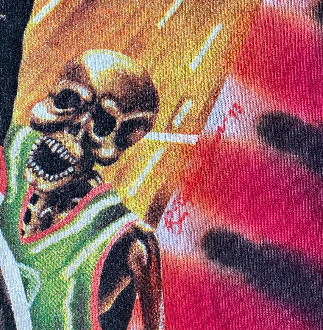 Grateful Dead × Hanes 1993 PORTLAND TRAILBLAZERS GRATEFUL Dead Single Stitch Size US XXL / EU 58 / 5 - 2 Thumbnail
