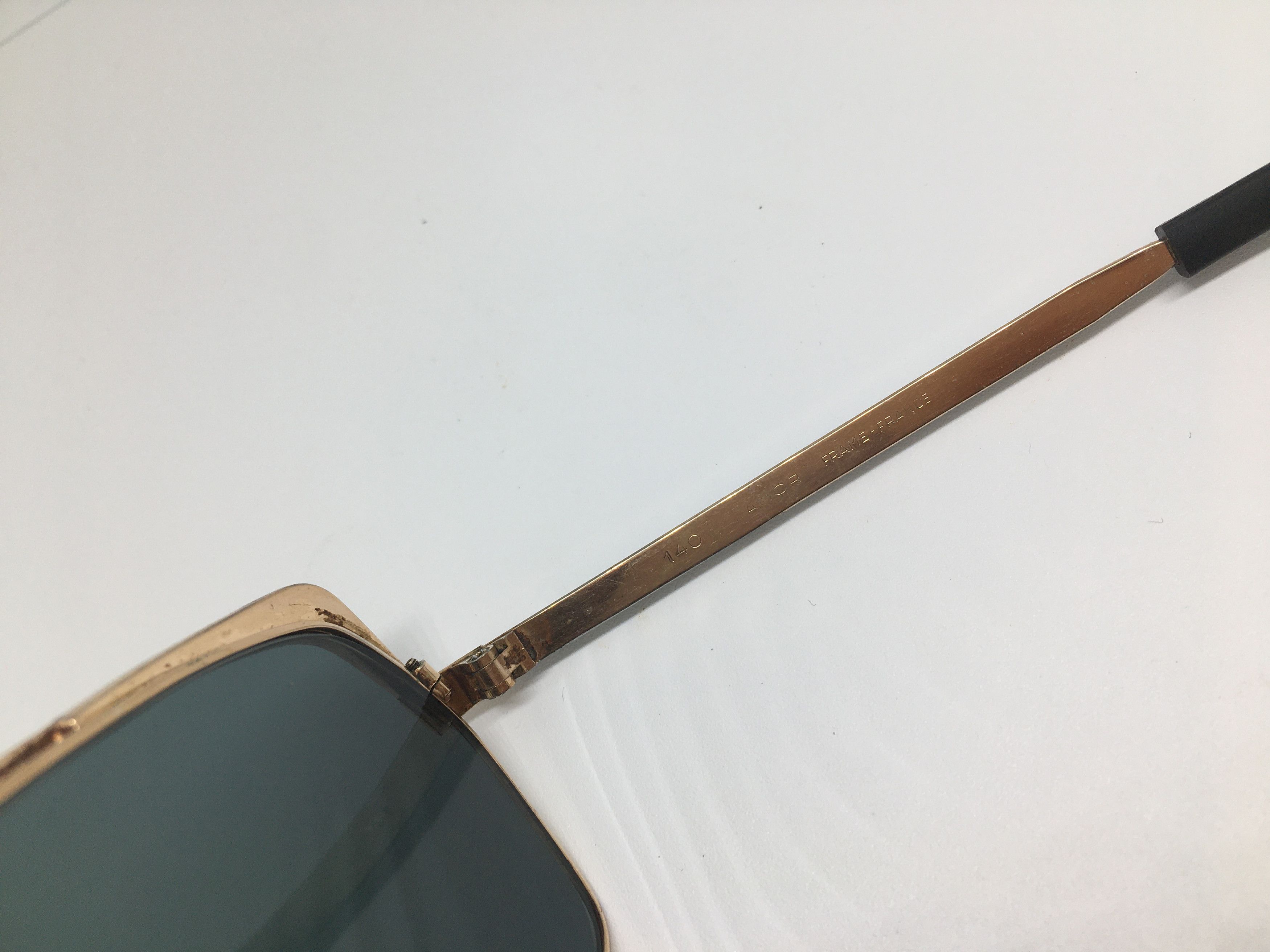 Vintage Vinatge Amor Gold ROCKABILLY sunglasses Frame France Size ONE SIZE - 4 Thumbnail
