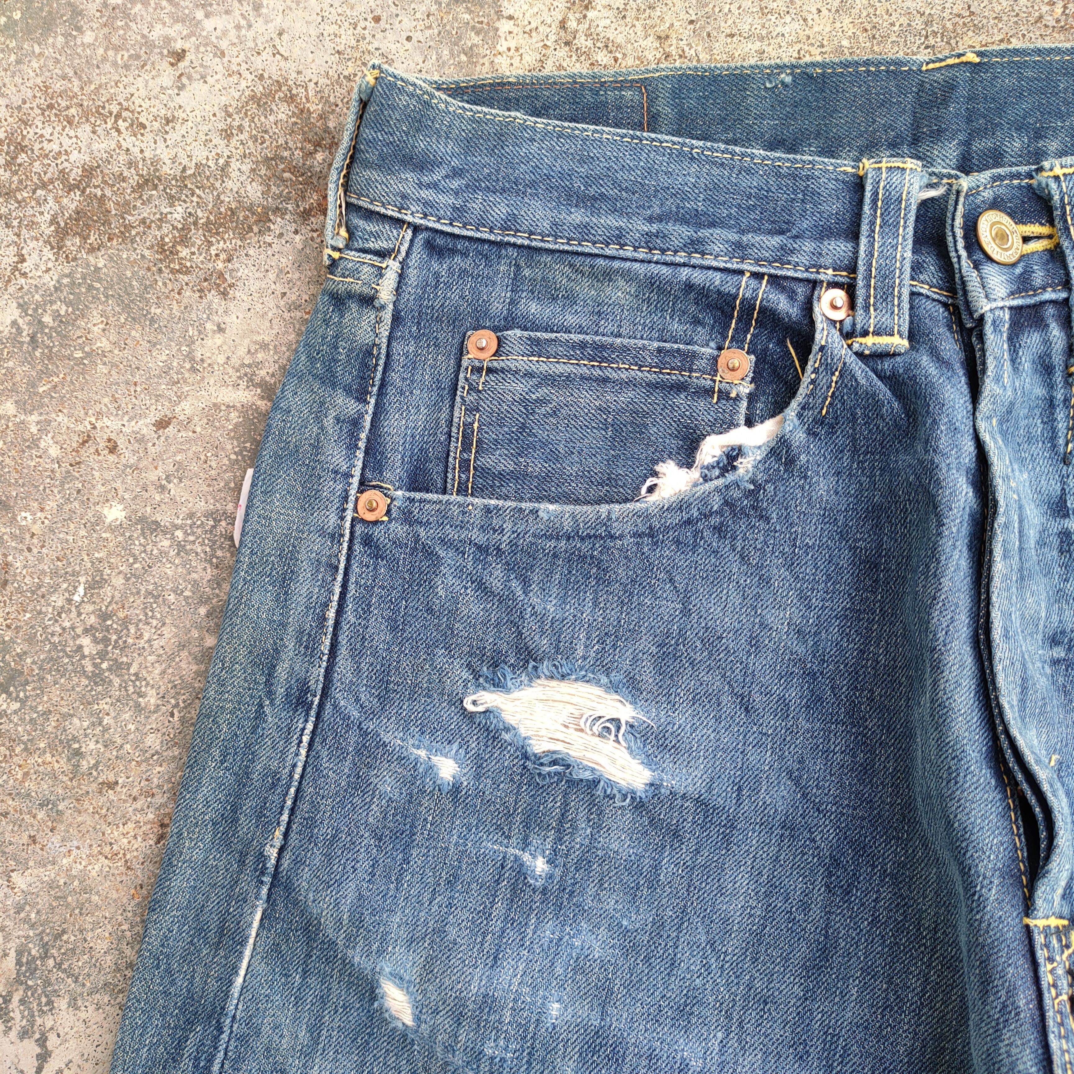 Studio D'Artisan vtg studio D'artisan buttonfly denim jeans pants Size US 28 / EU 44 - 9 Thumbnail
