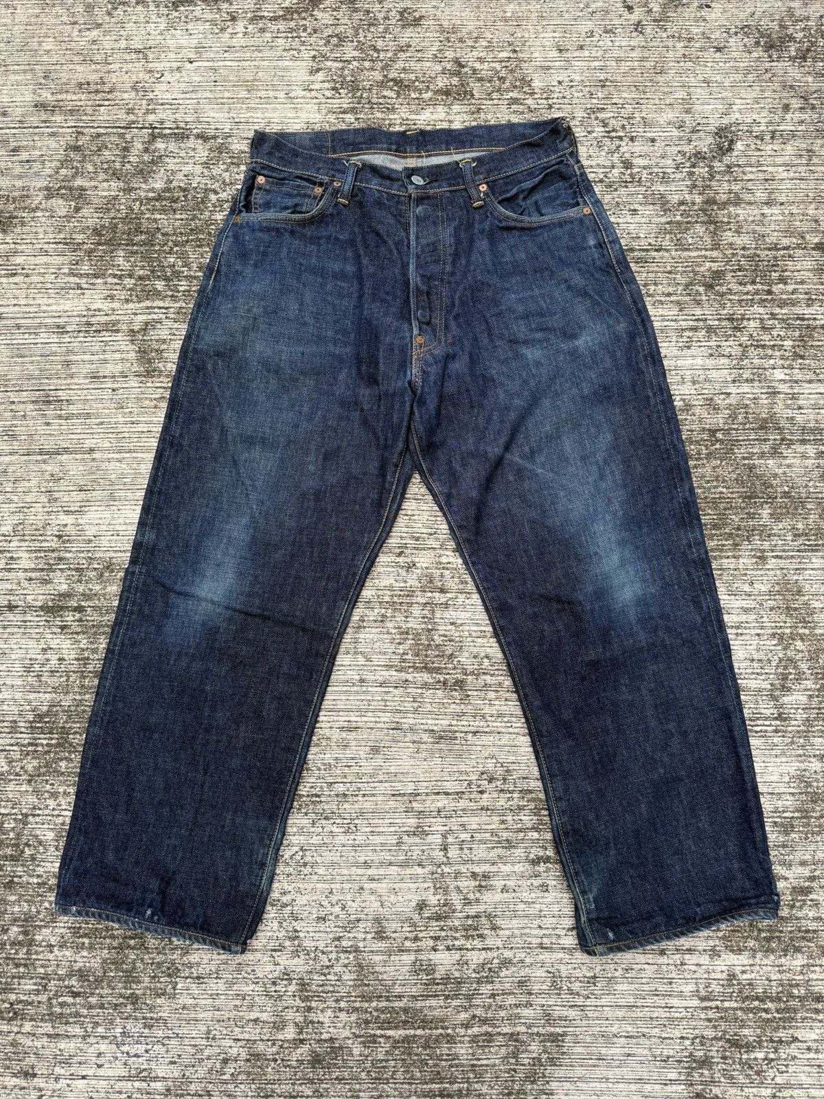 Evisu Evisu Japan Lot 2001 Selvedge Jeans Yellow Seagull Arcuate Size US 32 / EU 48 - 6 Thumbnail