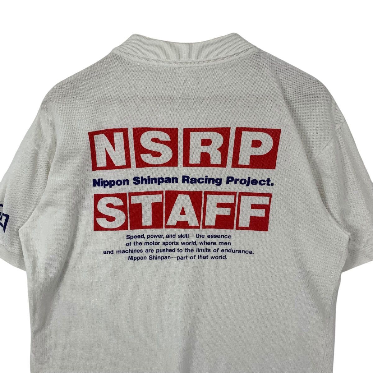 Vintage Vintage NIPPON SHINPAN RACING PROJECT NSRP Polo Tee Shirt Size US L / EU 52-54 / 3 - 7 Thumbnail
