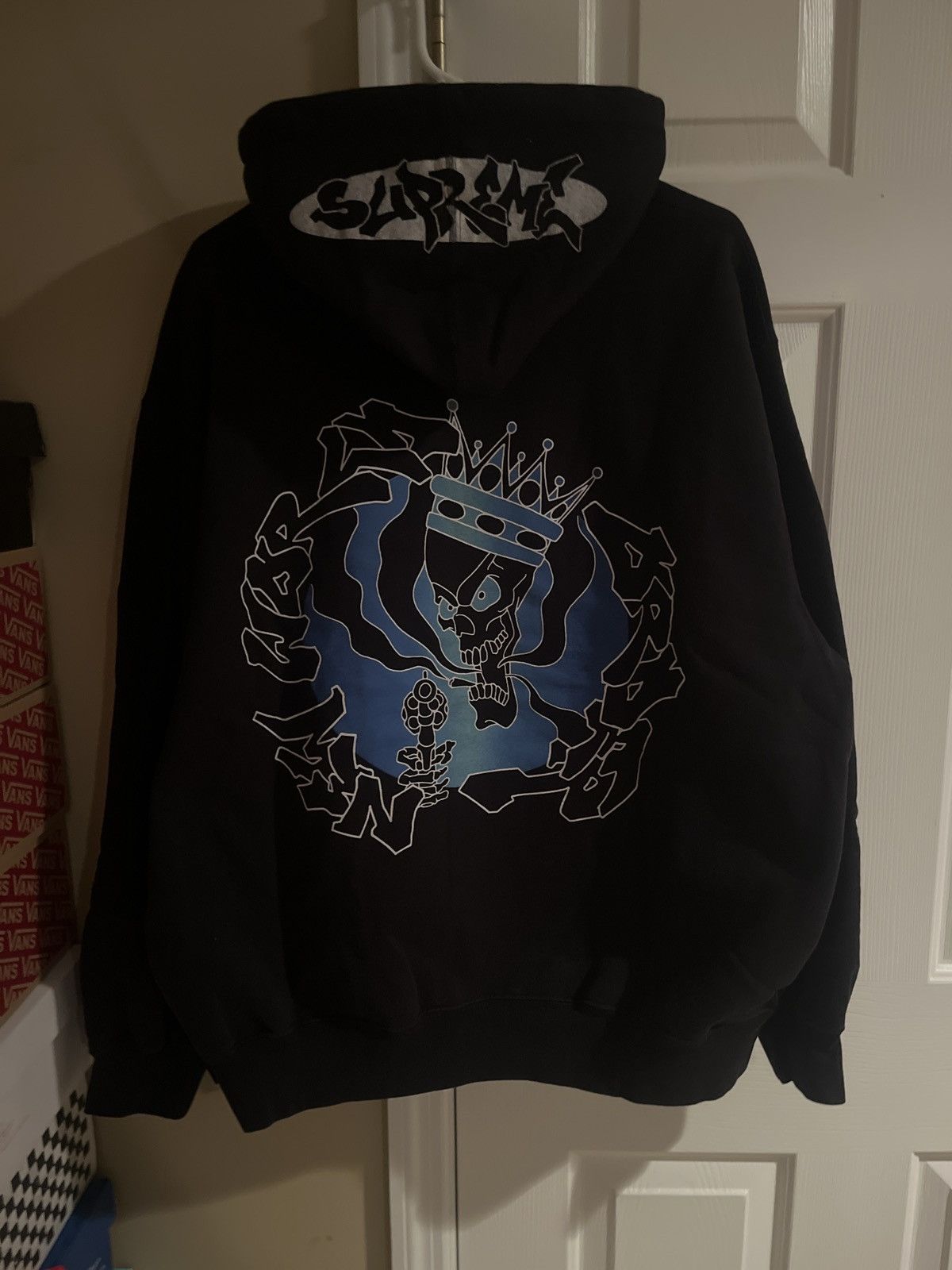 Supreme Supreme New World Order Hooded Sweatshirt Size US L / EU 52-54 / 3 - 1 Thumbnail
