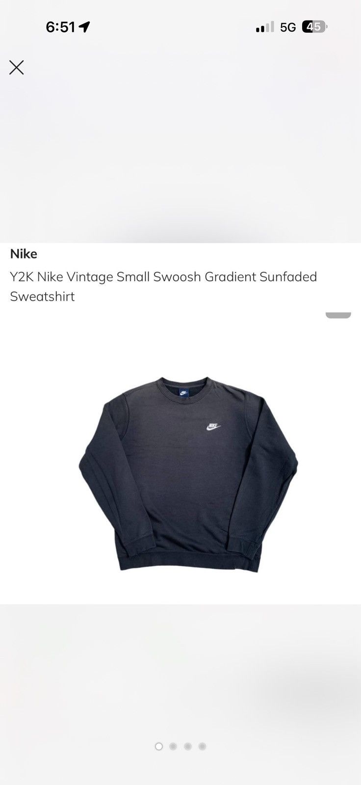 Nike NIKE “2000’s” Crewneck Size US S / EU 44-46 / 1 - 1 Thumbnail