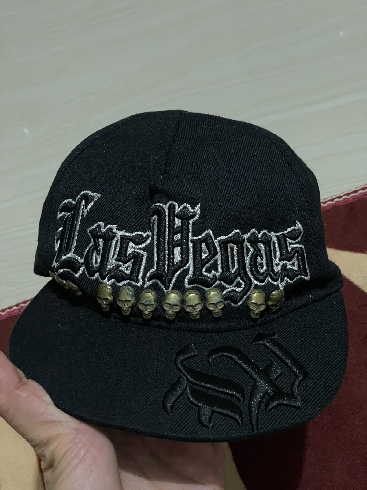 Hysteric Glamour Y2k Snapback academy fits caps plus crazy skull Size ONE SIZE - 8 Thumbnail
