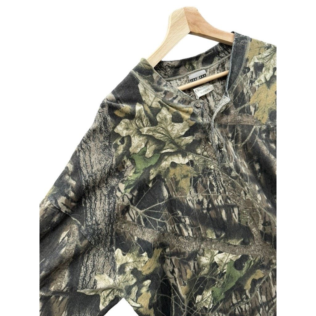 Jerzees × Realtree × Vintage 2000's Jerzees Outdoors Mossy Oak Breakup Realtree L/S Tee Size US XL / EU 56 / 4 - 6 Thumbnail