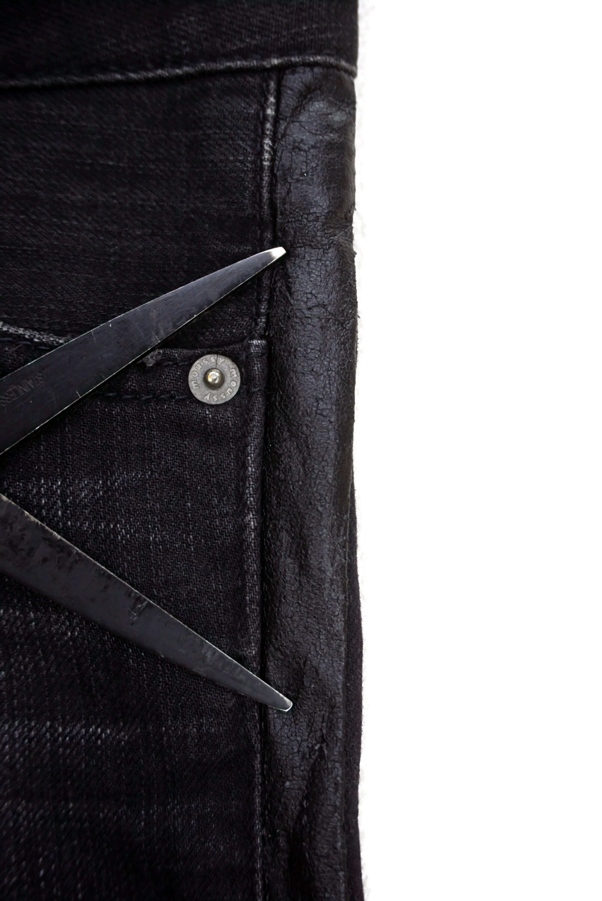 Japanese Brand Moussy Vintage Jeans fit W29xL33 Japanese Low-Rise Skinny Size 25" / US 0 / IT 36 - 7 Thumbnail
