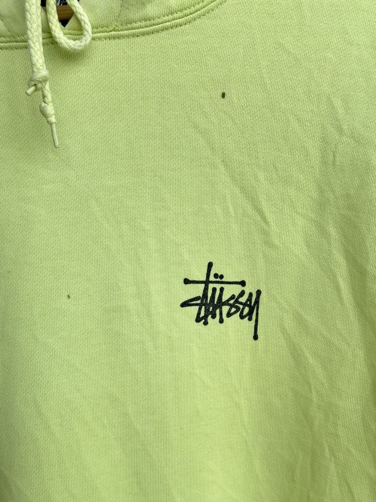 Stussy OG Vintage Stussy Neon Hoodies / Travis Flacko Scott Size US XL / EU 56 / 4 - 4 Thumbnail
