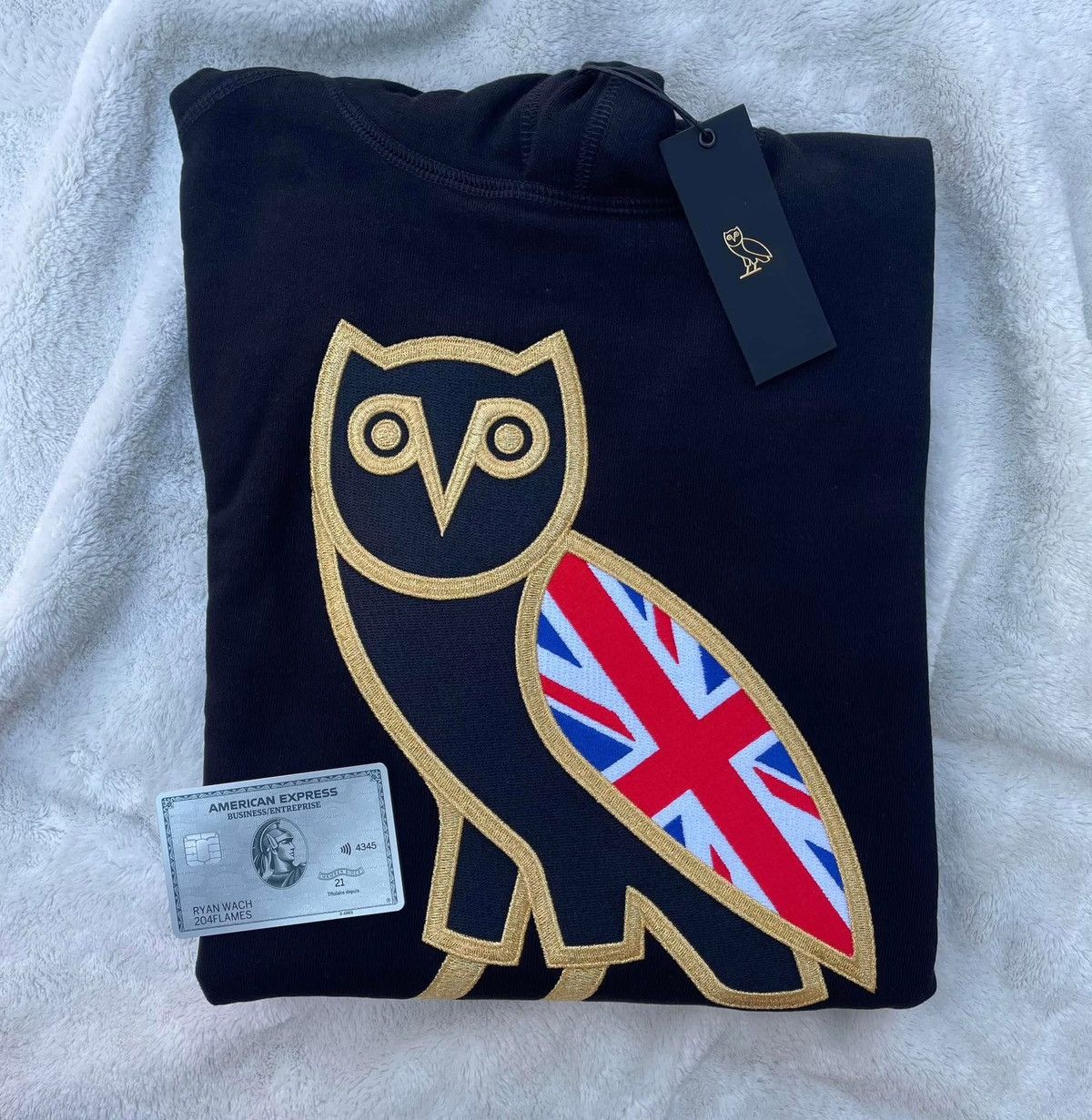 October's Very Own OVO Black UK Flag OG Owl Hoodie 3XL Size US XXL / EU 58 / 5 - 2 Thumbnail