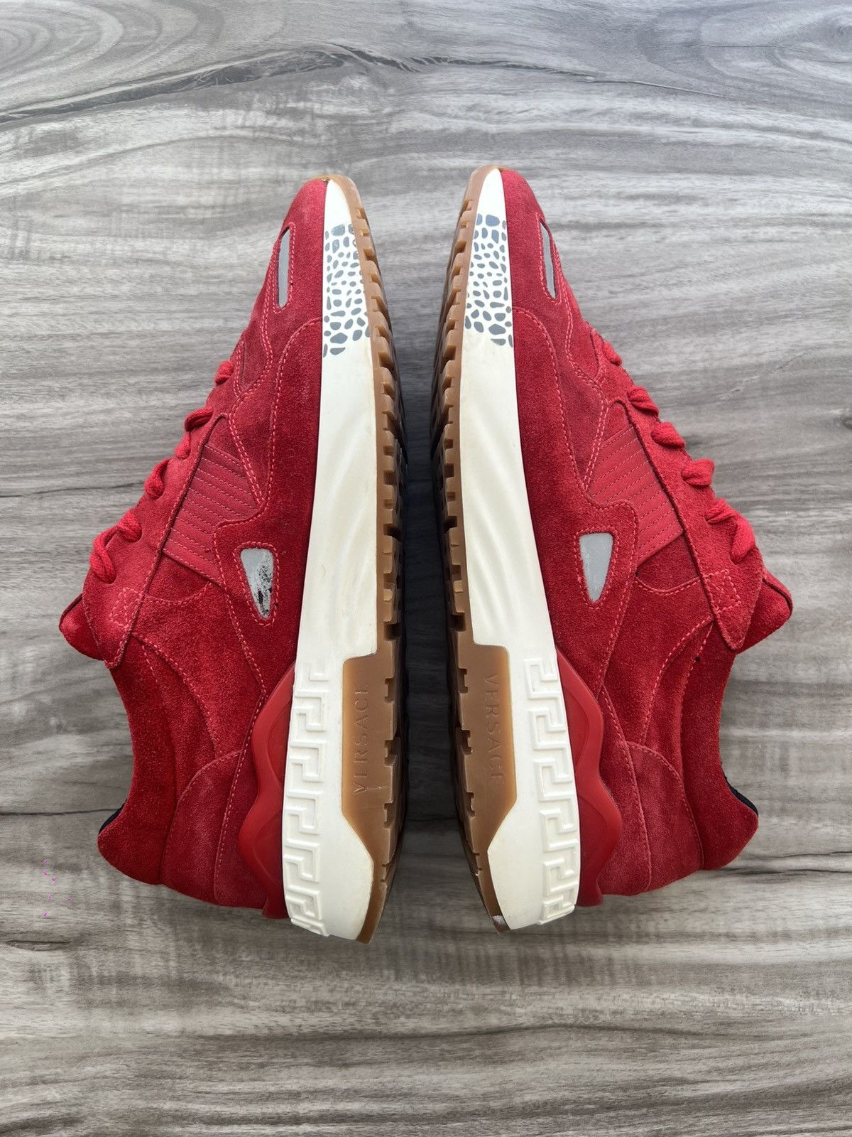 Versace Versace Achilles Suede Sneaker Size 10 Men’s (EU 43) Size US 10 / EU 43 - 2 Thumbnail