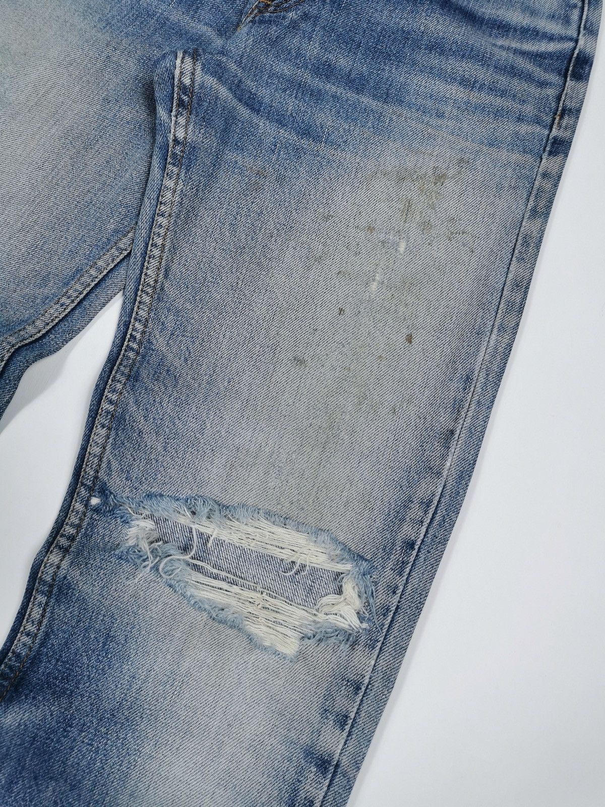 Levi's Vintage 90s Levis 640 Tapered Distressed Jeans Size US 28 / EU 44 - 4 Thumbnail