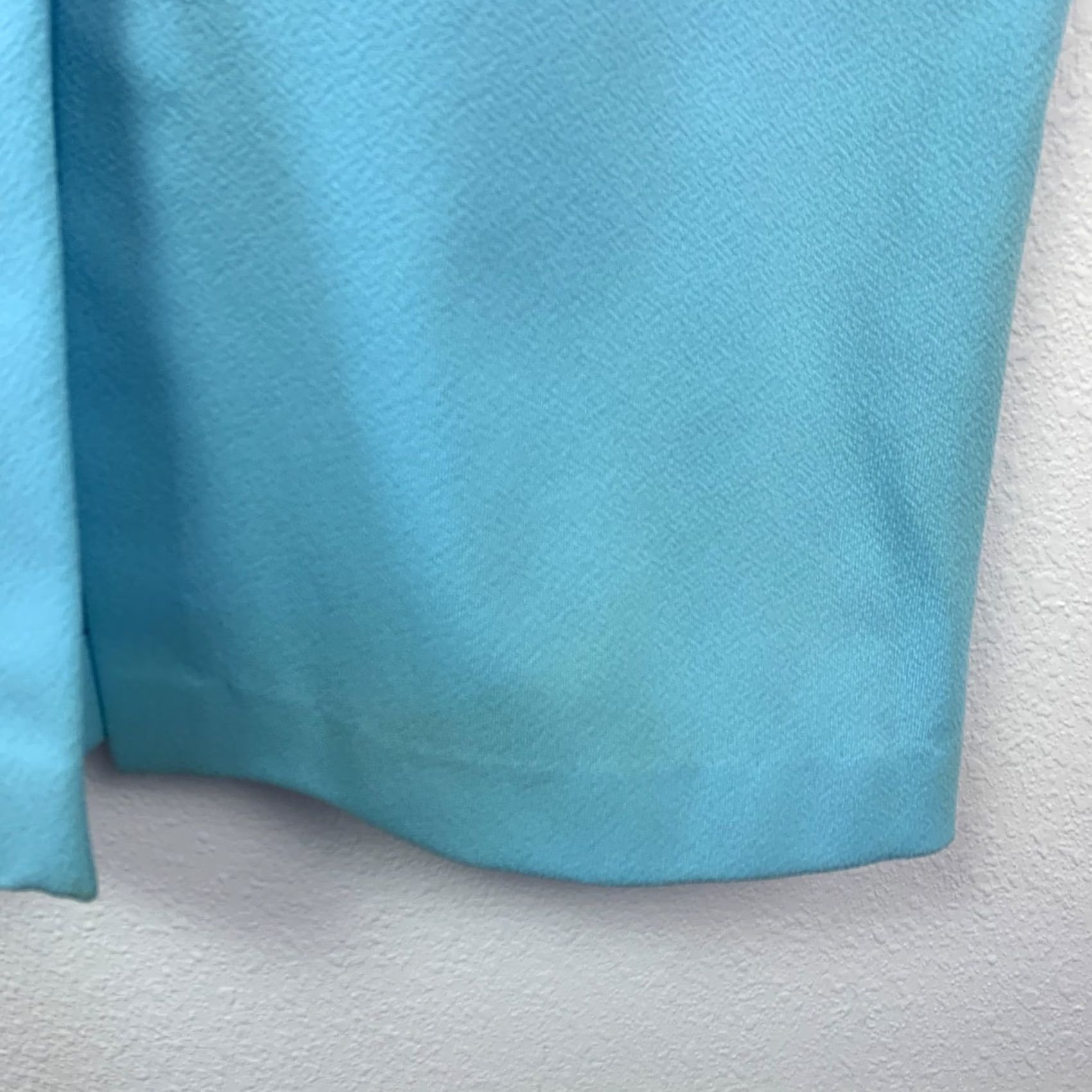 Vintage Vintage Handmade Blue Maxi Dress 1960s 60s Polyester Chest 35" Casual Eveningwear Menonite Size XXS / US 00 / IT 34 - 2 Thumbnail