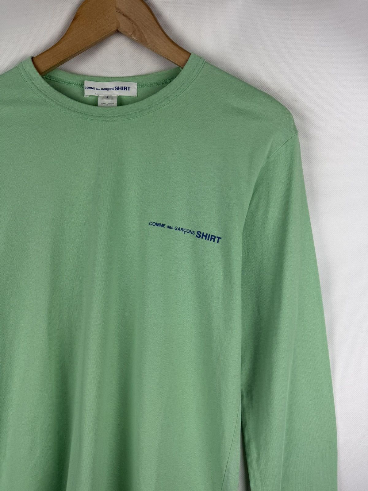 Comme des Garcons SHIRT Comme Des Garçons Shirt Men’s Long Sleeve Cotton T Shirt Size US S / EU 44-46 / 1 - 5 Thumbnail