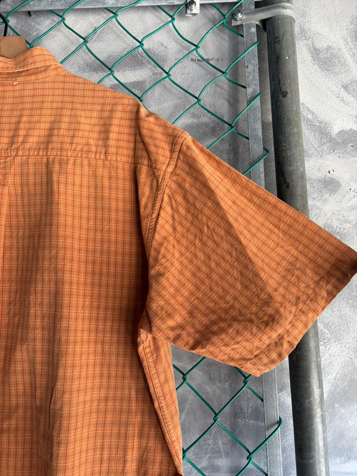 Timberland Timberland Button Down Shirt Plaid Short Sleeves Size US XL / EU 56 / 4 - 9 Thumbnail
