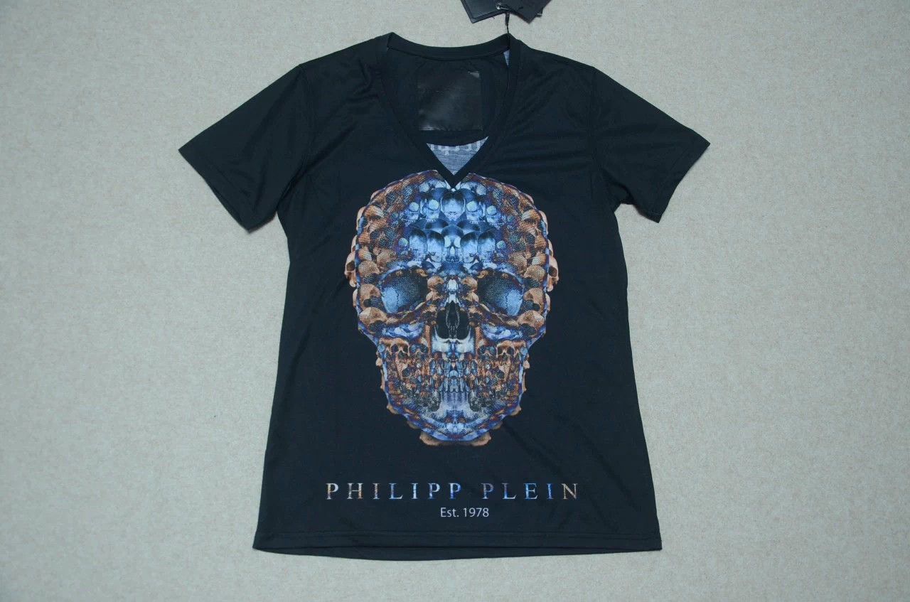 Philipp Plein Philipp Plein Crystal Skull Short Sleeve T-Shirt Size US S / EU 44-46 / 1 - 1 Thumbnail