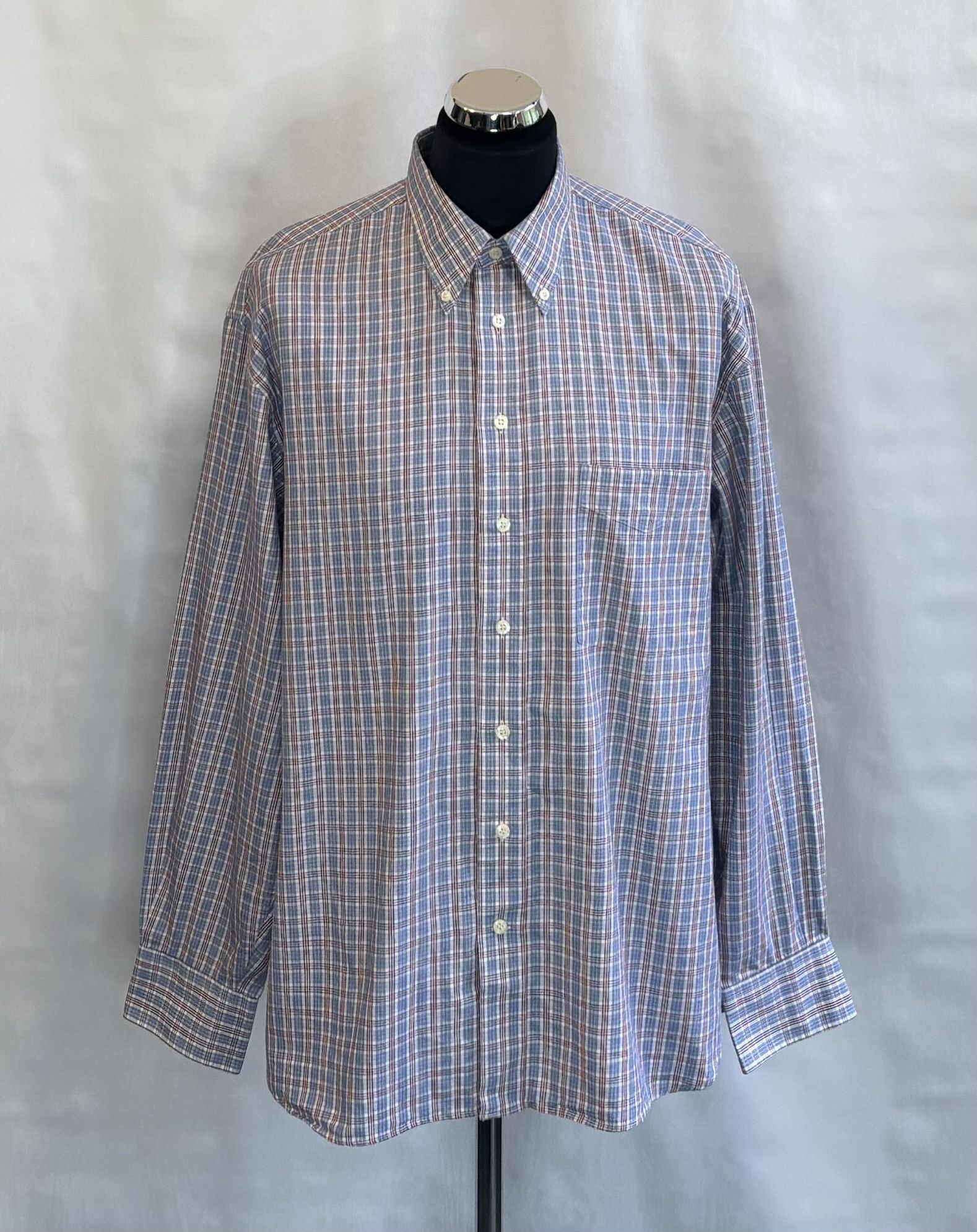 Burberry Burberry Burberrys Vintage 90s Shirt Size XXL Size US XXL / EU 58 / 5 - 1 Thumbnail