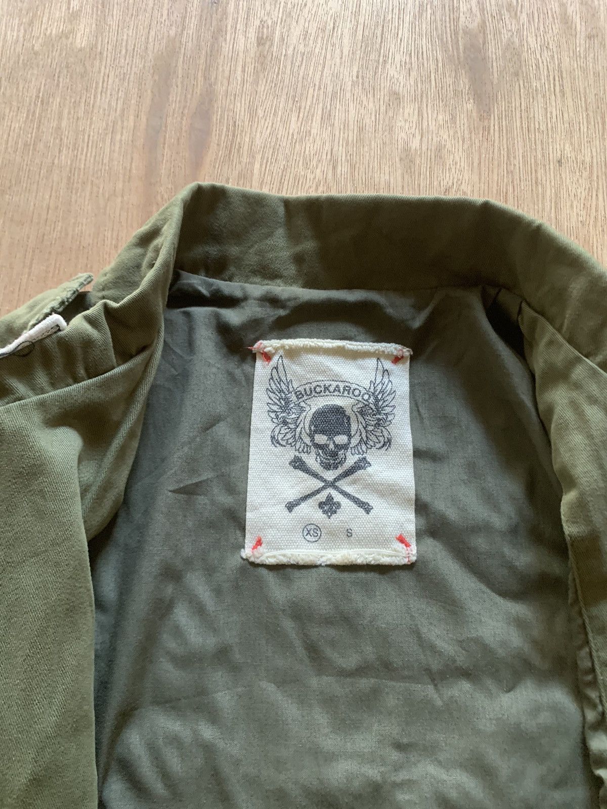 Alpha Industries Parkas Buckaroo vintage 1950 army military khaki Size US S / EU 44-46 / 1 - 5 Thumbnail