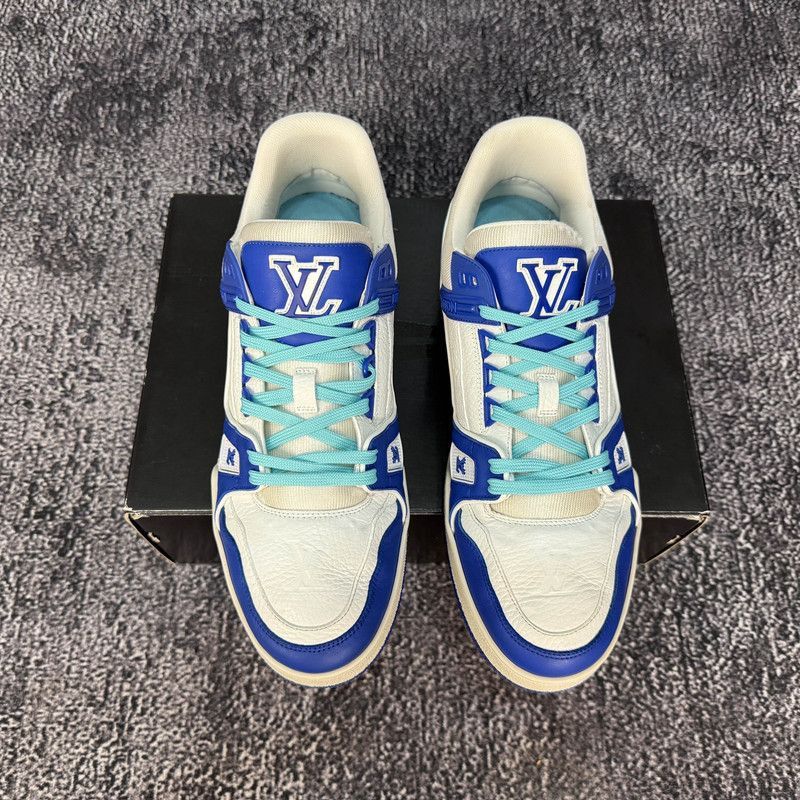 Louis Vuitton Louis Vuitton Classic Low-Top Sneakers in Navy Size US 10 / EU 43 - 2 Thumbnail