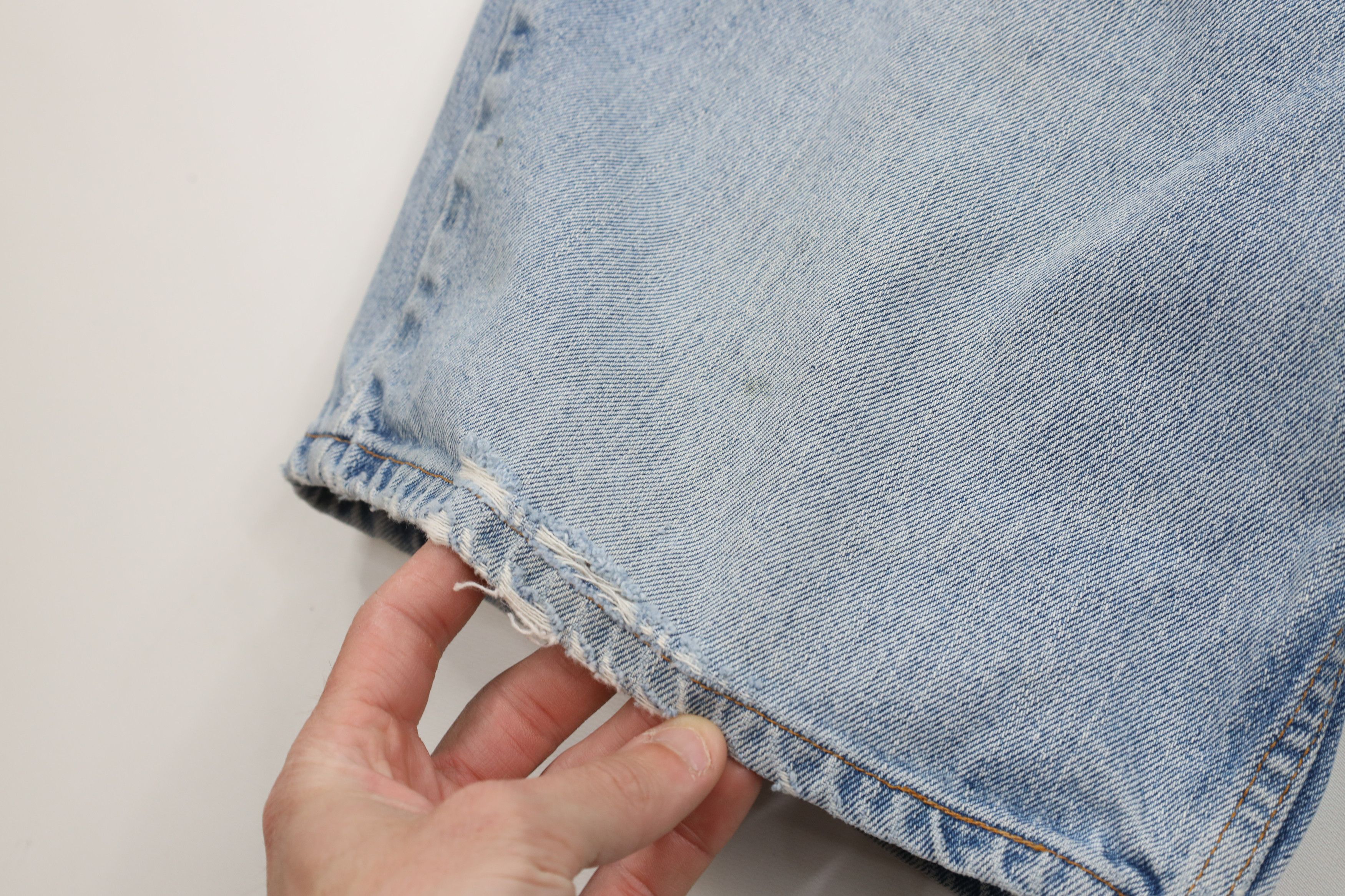 Levi's × Vintage Vintage Y2K 2001 Levis 550 Fit Denim Shorts Jorts Blue Size US 34 / EU 50 - 5 Thumbnail