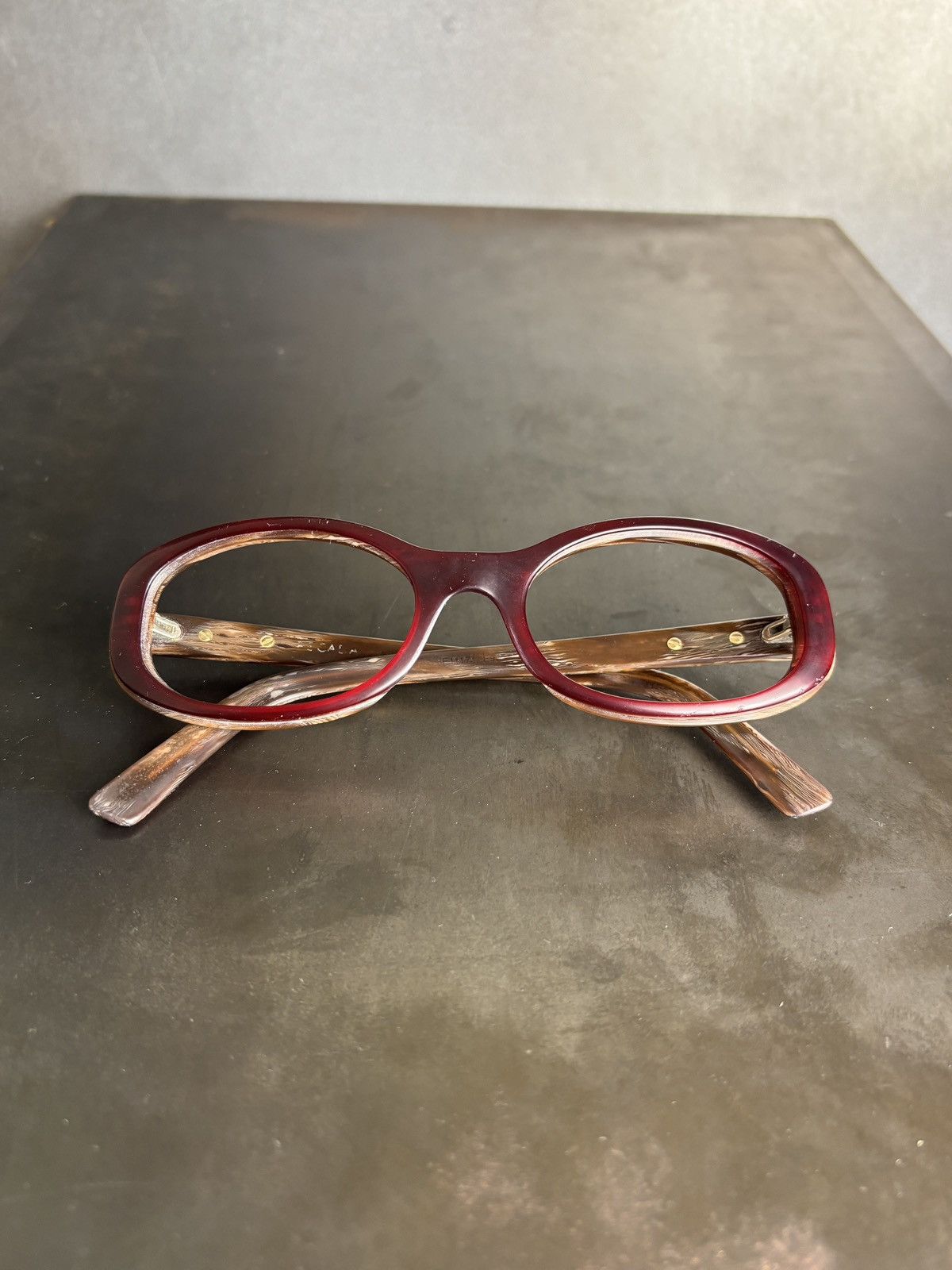 Escada × Vintage 1990s Esacada Glasses Vintage Frames Oval Eyeglasses 90s Y2K Size ONE SIZE - 3 Thumbnail