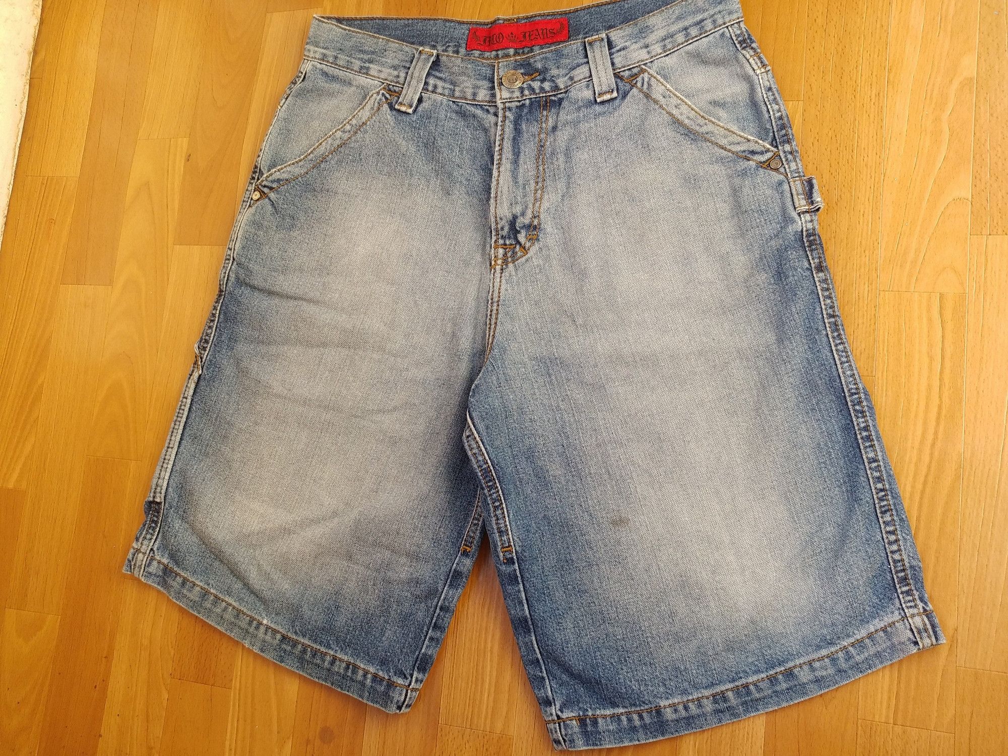 JNCO JNCO jeans shorts, baggy vintage, 90s, 1990s, skater size 34 Size US 34 / EU 50 - 8 Thumbnail