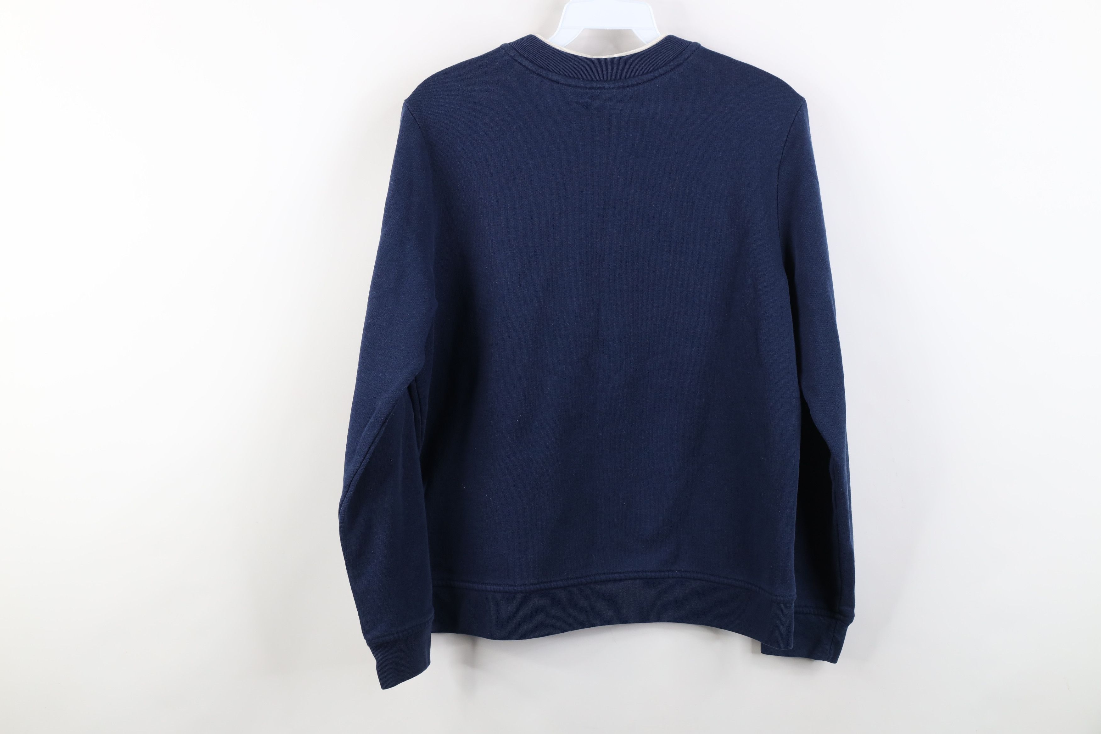 Vintage Vintage 90s Streetwear Fall Leaf Cat Kitten Sweatshirt Blue Size S / US 4 / IT 40 - 12 Thumbnail