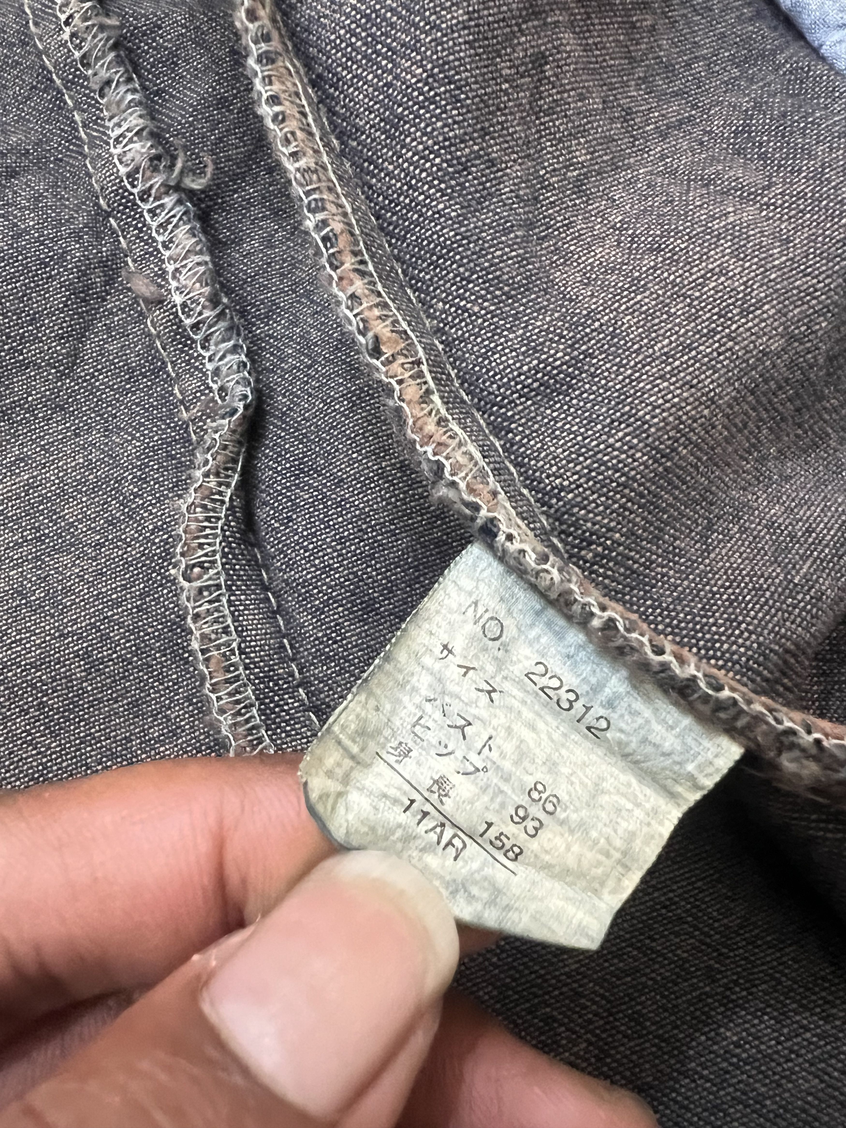 Japanese Brand 2000s Archival Y's Tornado Fur Jeans Vkei y2k Lgb Ifsix Size US S / EU 44-46 / 1 - 9 Thumbnail