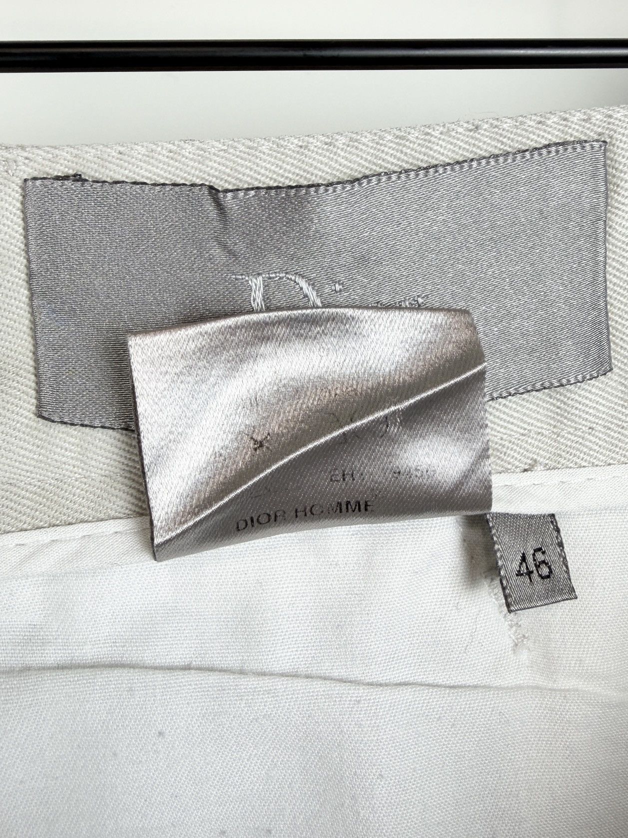 Dior × Hedi Slimane SS05 Dior Homme Beck Wide Leg Buttoned Trousers Pants Size US 32 / EU 48 - 8 Thumbnail