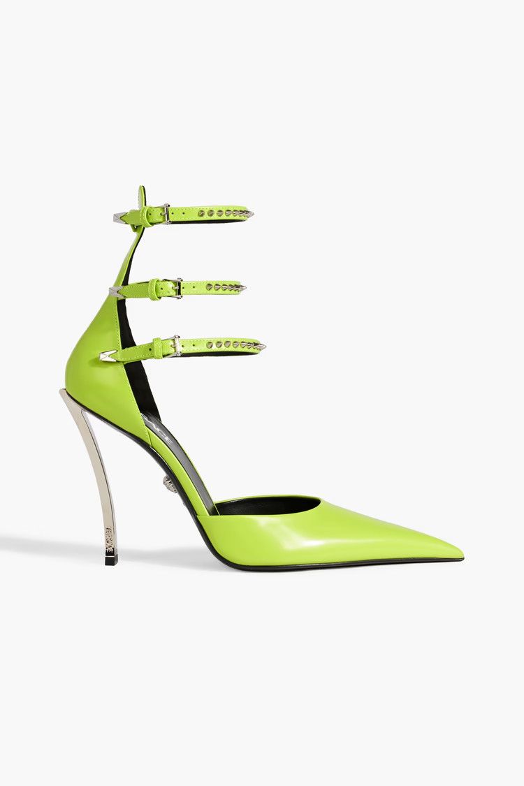 Versace o1y0226 Pumps in Lime Green Size US 7 / IT 37 - 1 Thumbnail