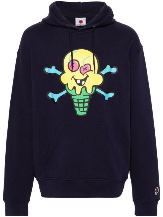 Icecream ICECREAM Women Hoodies IC23447 NAVY Blue Size S / US 4 / IT 40 - 1 Thumbnail