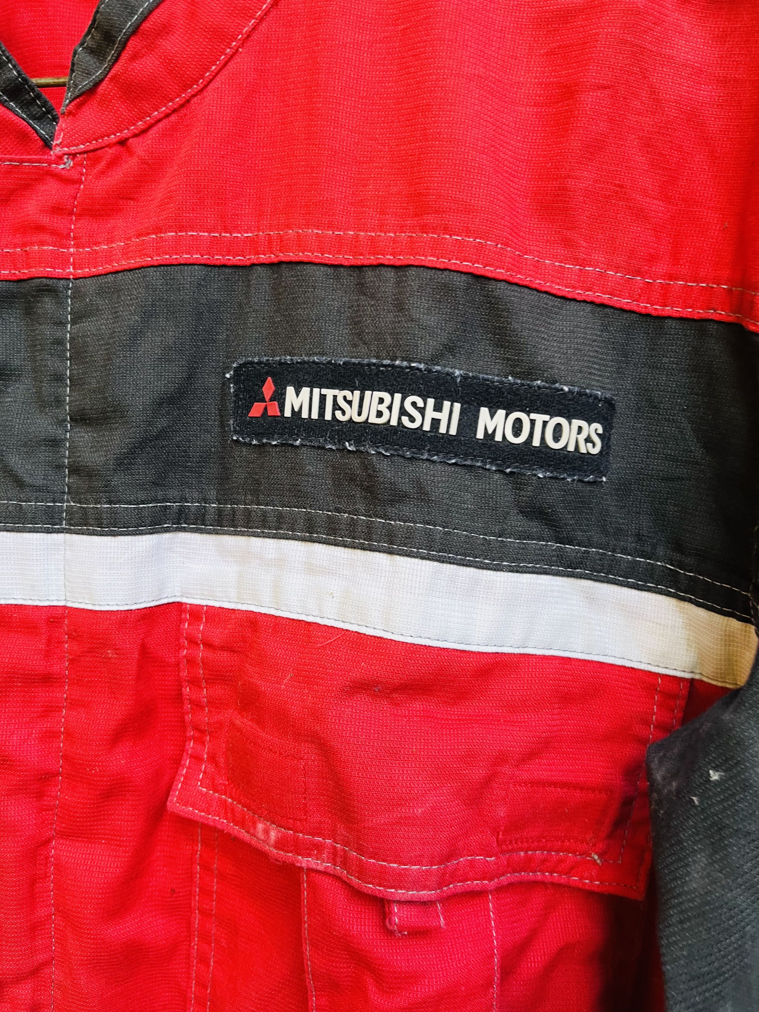 Japanese Brand Vintage Mitsubishi Overall Japanese Designer Fashion Style Size US L / EU 52-54 / 3 - 17 Thumbnail