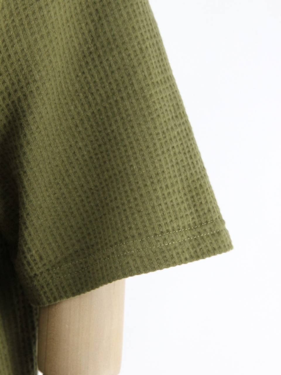 Common People COMMON PEOPLE Khaki waffle cotton T-shirt Size US L / EU 52-54 / 3 - 5 Thumbnail