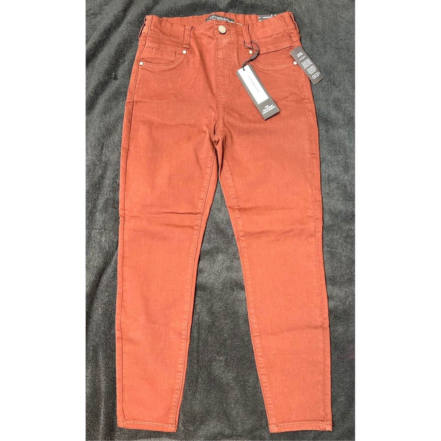 Other Liverpool Gia Glider Ankle Skinny - Brown - size 4 Petite Size 27" / US 4 / IT 40 - 2 Thumbnail