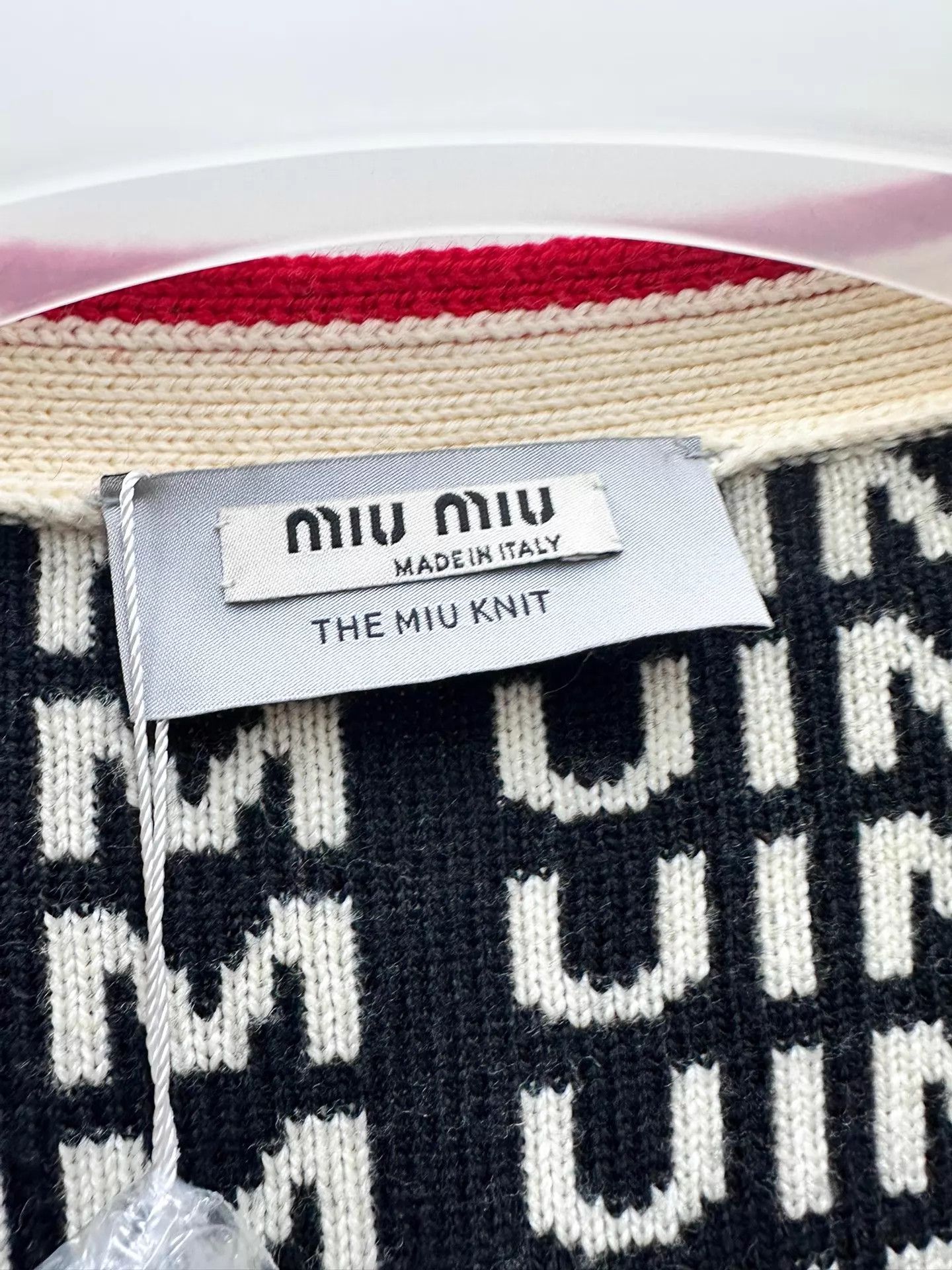 Miu Miu MIU MIU all-over print cardigan size 40 Size S / US 4 / IT 40 - 5 Thumbnail