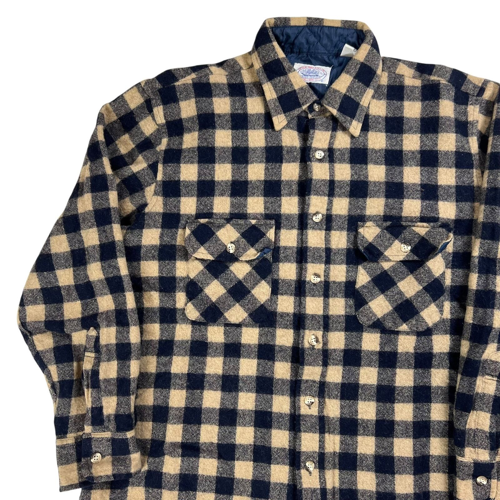 Vintage Vintage 90s Peter Hankins Inc. flannel shirt (L) Size US L / EU 52-54 / 3 - 3 Thumbnail