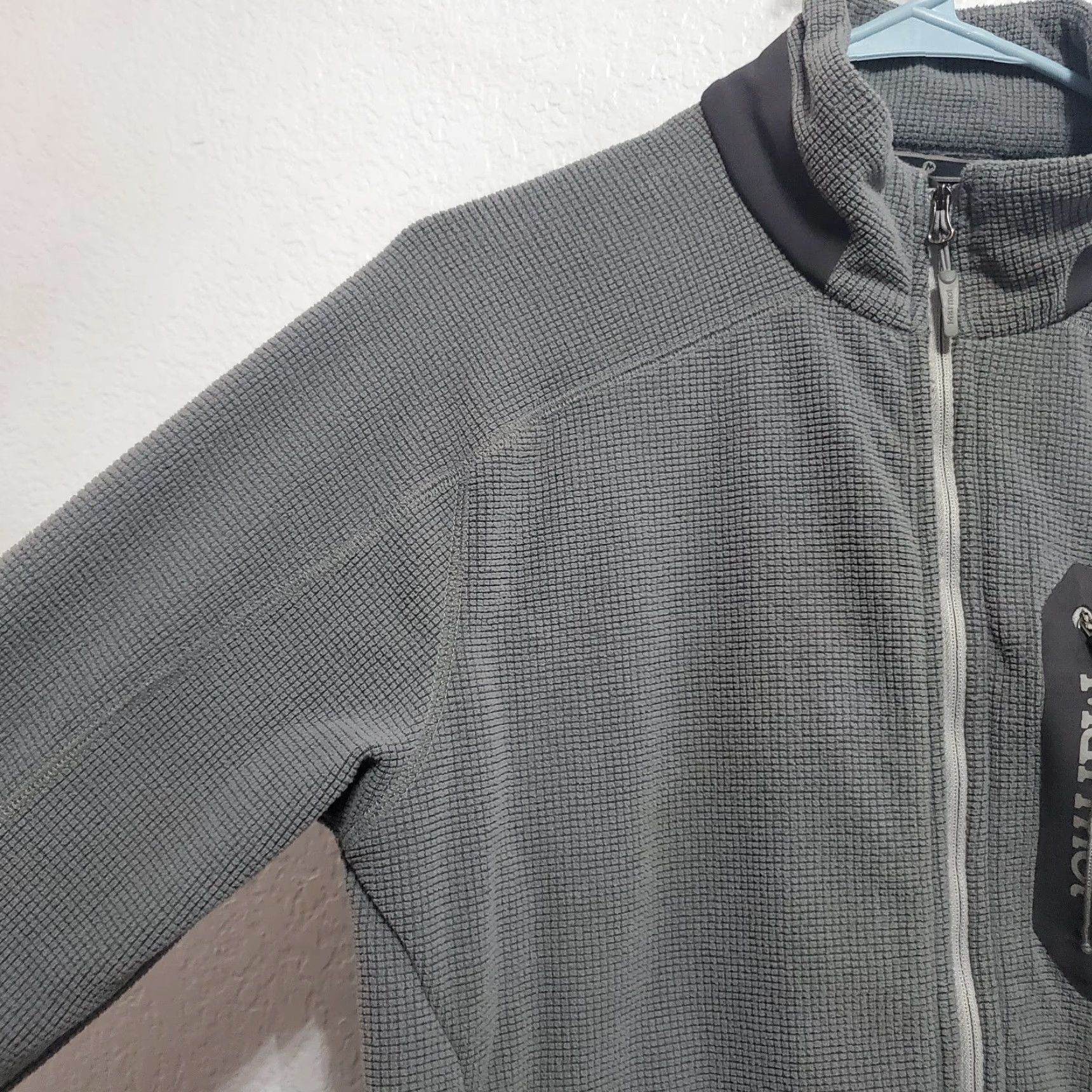 Marmot Marmot Jacket Men S Gray Lightweight Full Zip Mock Neck Sweatshirt Outdoor FLAW Size US S / EU 44-46 / 1 - 5 Thumbnail