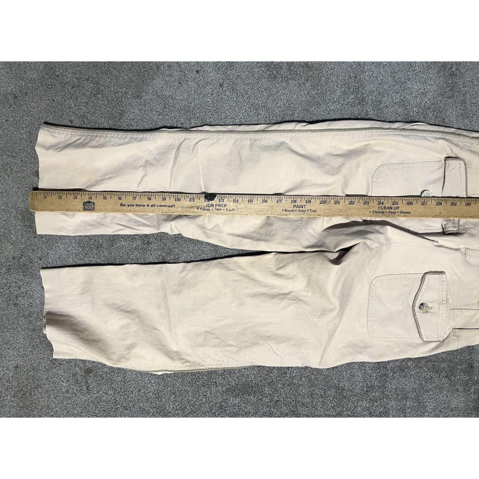 Theory Theory Beige Pants Cropped Size 8 Womens Adult Women Pants Crop Straight Front Flat Modern 8 Beige Size 30" / US 8 / IT 44 - 6 Thumbnail